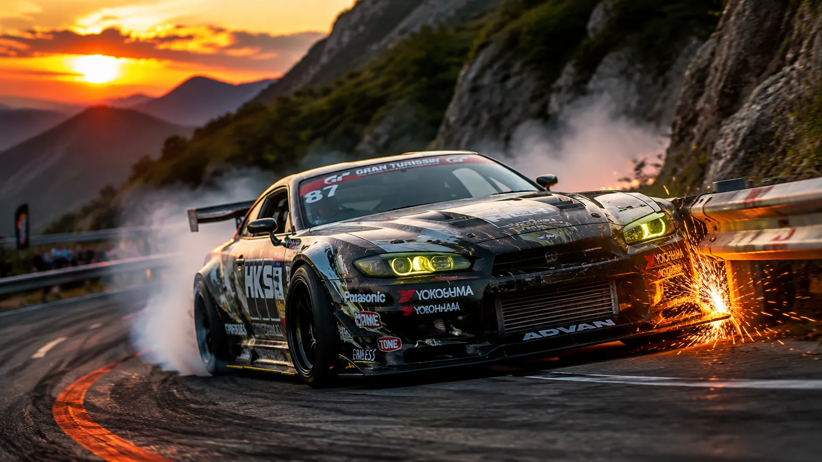 High-Speed Racing Drift