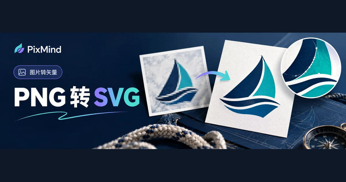 PNG 和 JPG 怎么转 SVG:图片转矢量完整教程