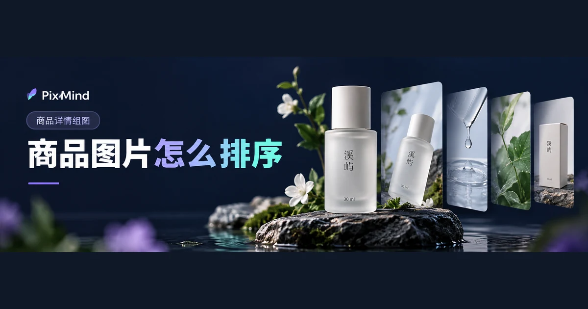 商品详情图片怎么排序:主图、卖点、场景和尺寸图的分工
