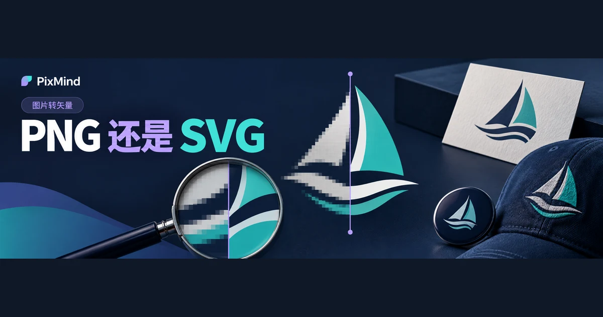 Logo 用 PNG 还是 SVG:网站、海报和印刷怎么选