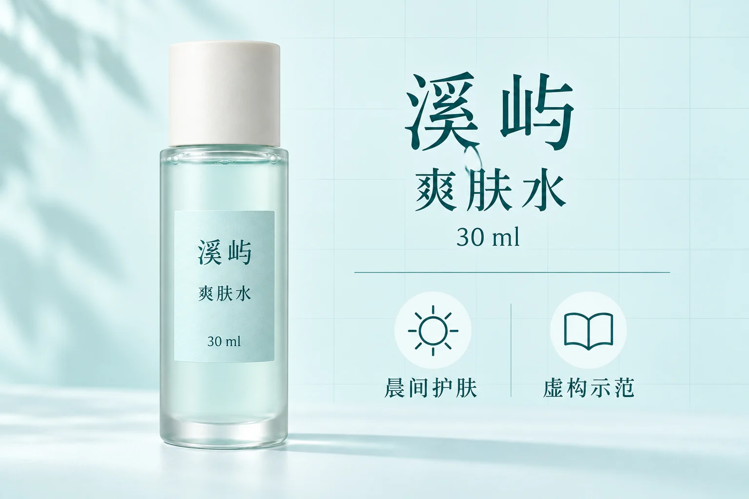 第 8 屏:规格卡(虚构示范案例,AI 生成)