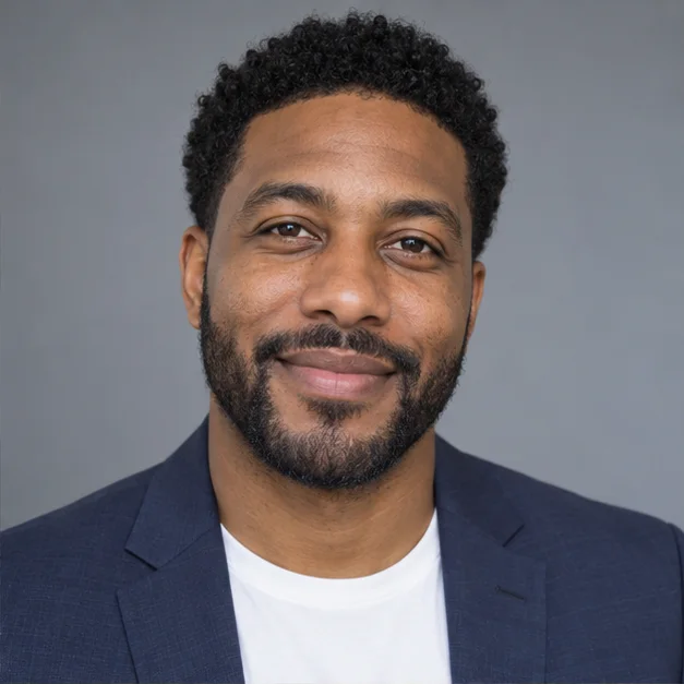 Man portrait examples: Classic corporate
