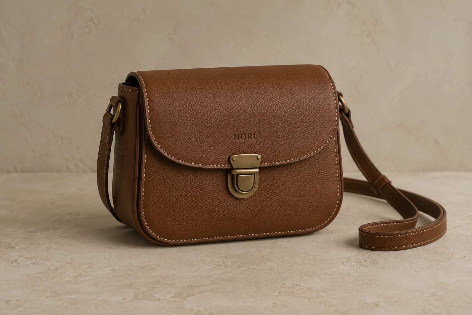 Original: Leather goods: grain, stitching and hardware