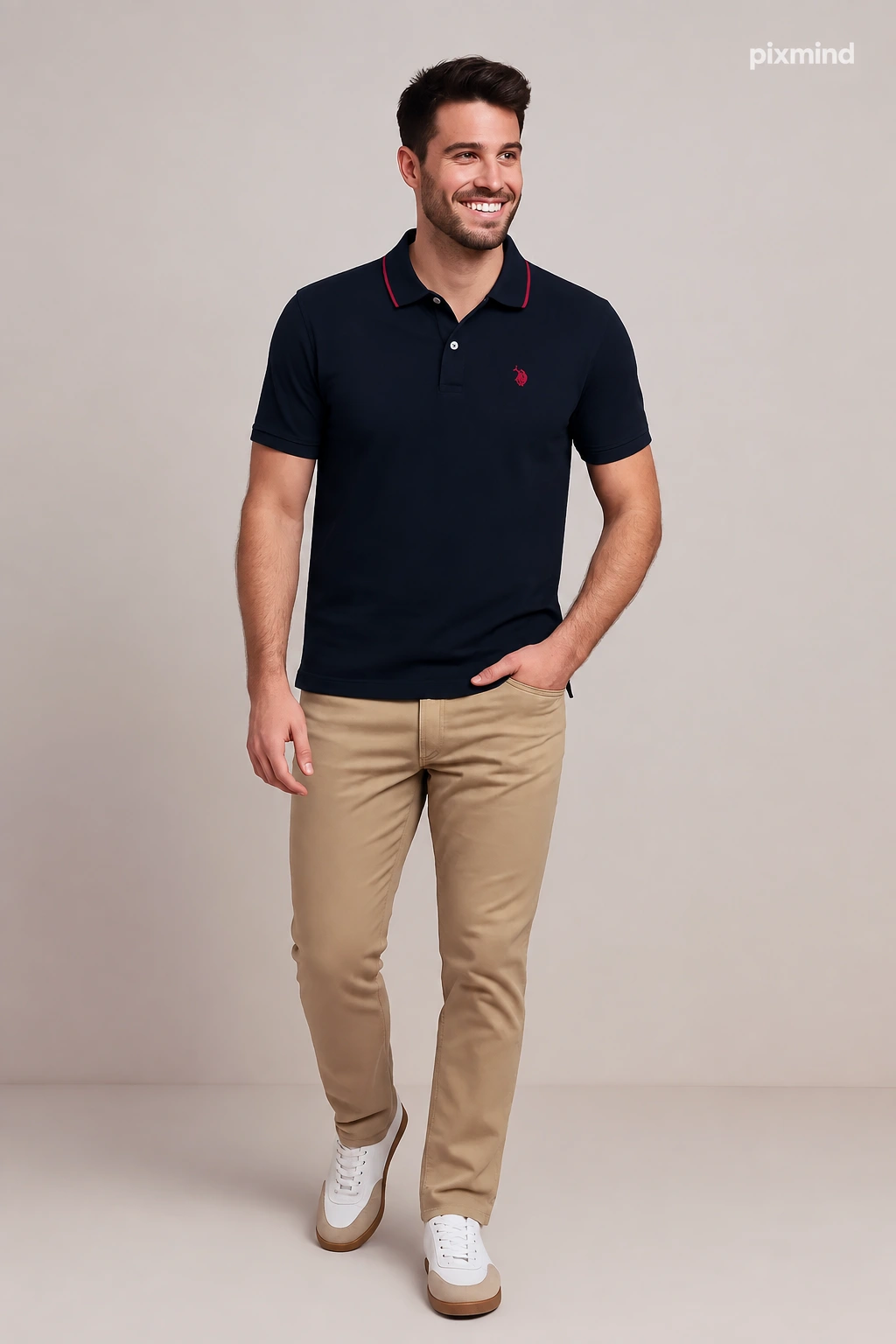 เสื้อโปโล · ชายหนุ่ม