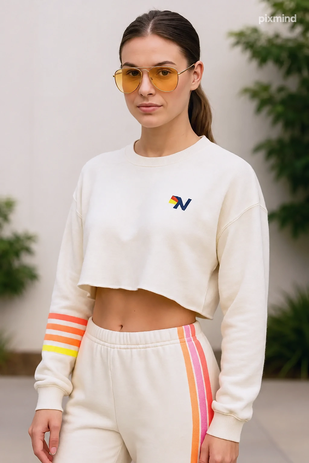 เสื้อสเวตเชิ้ต · หญิงสาว