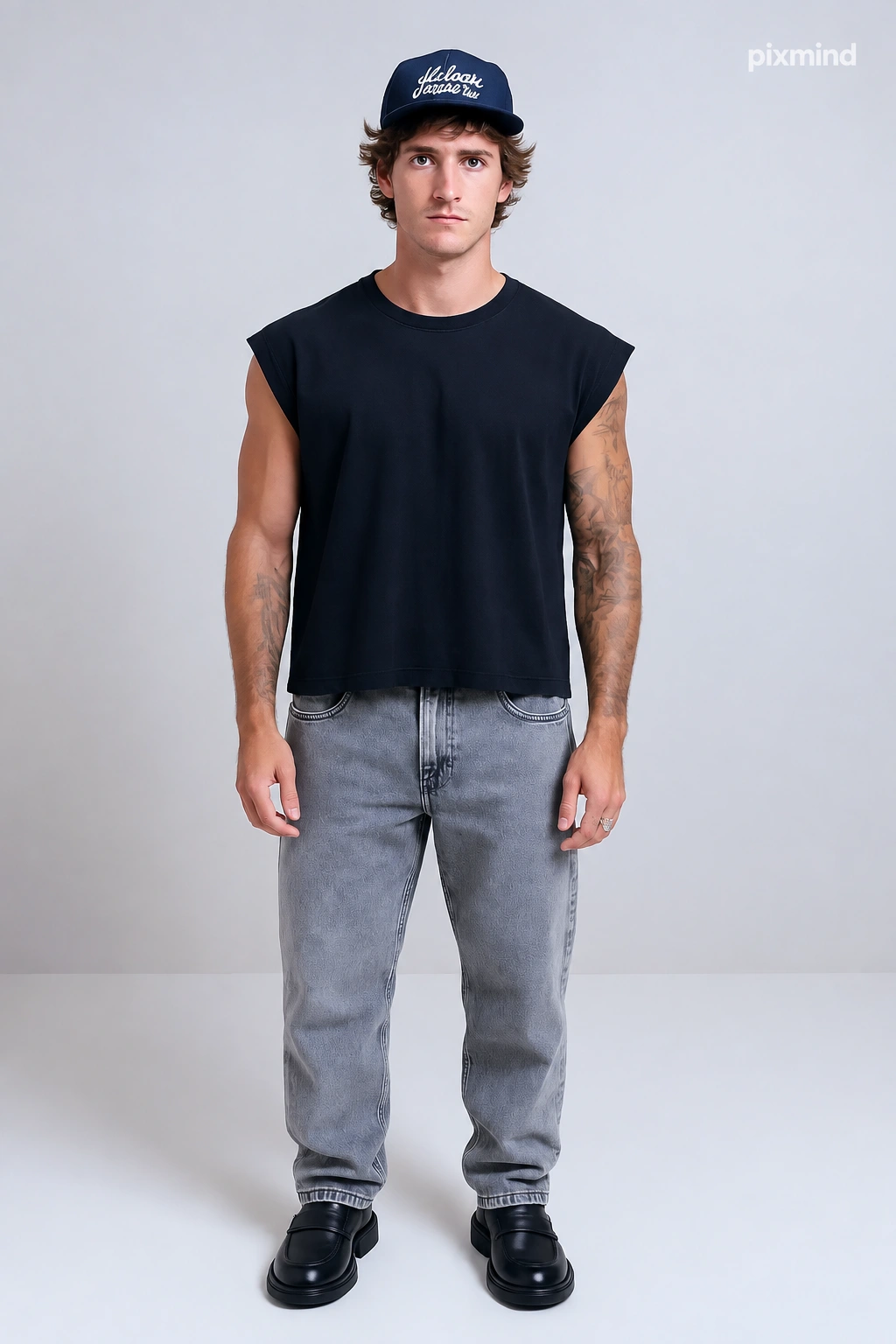 เสื้อกล้าม · ชายหนุ่ม