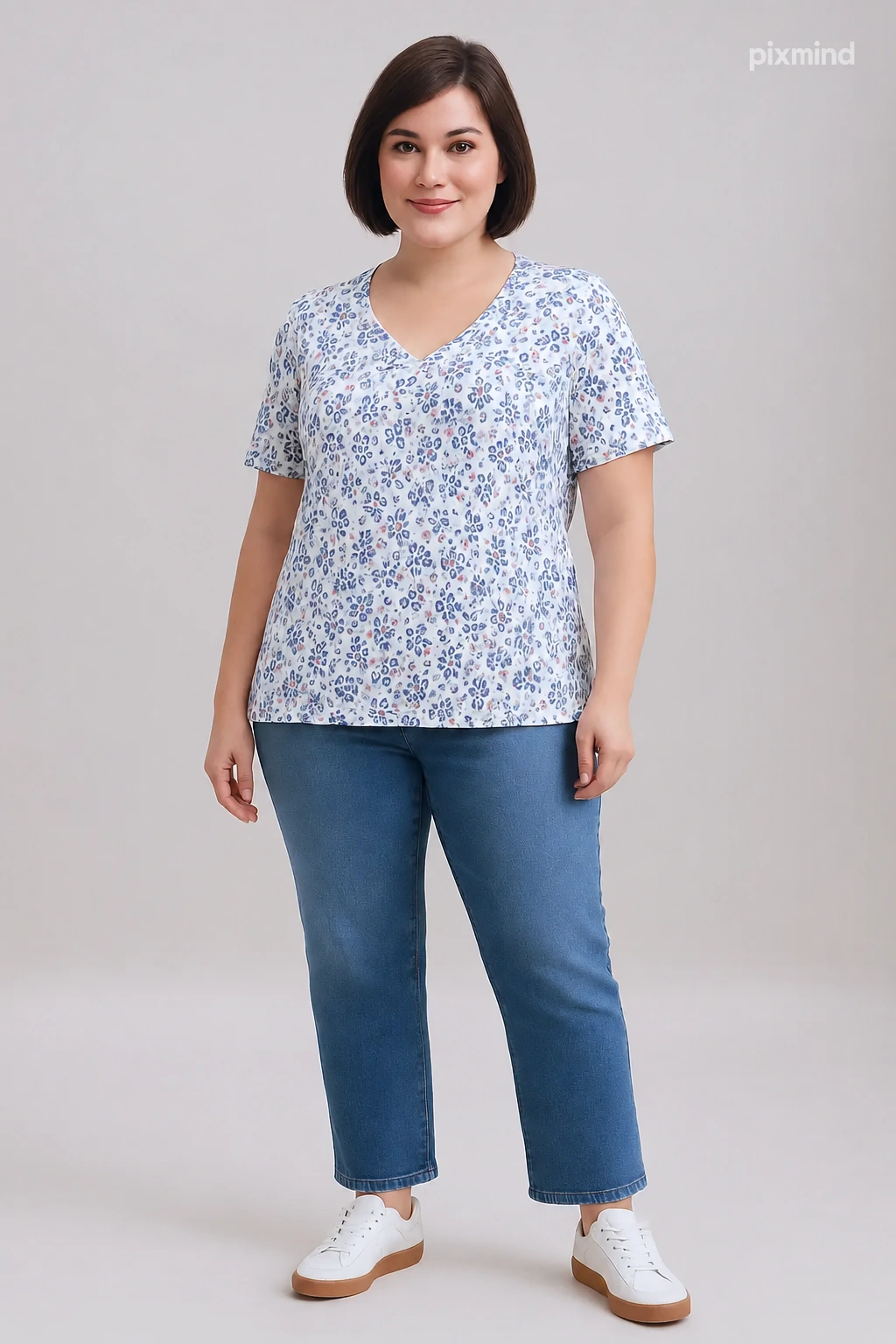 เสื้อยืด · หญิงวัยกลางคน