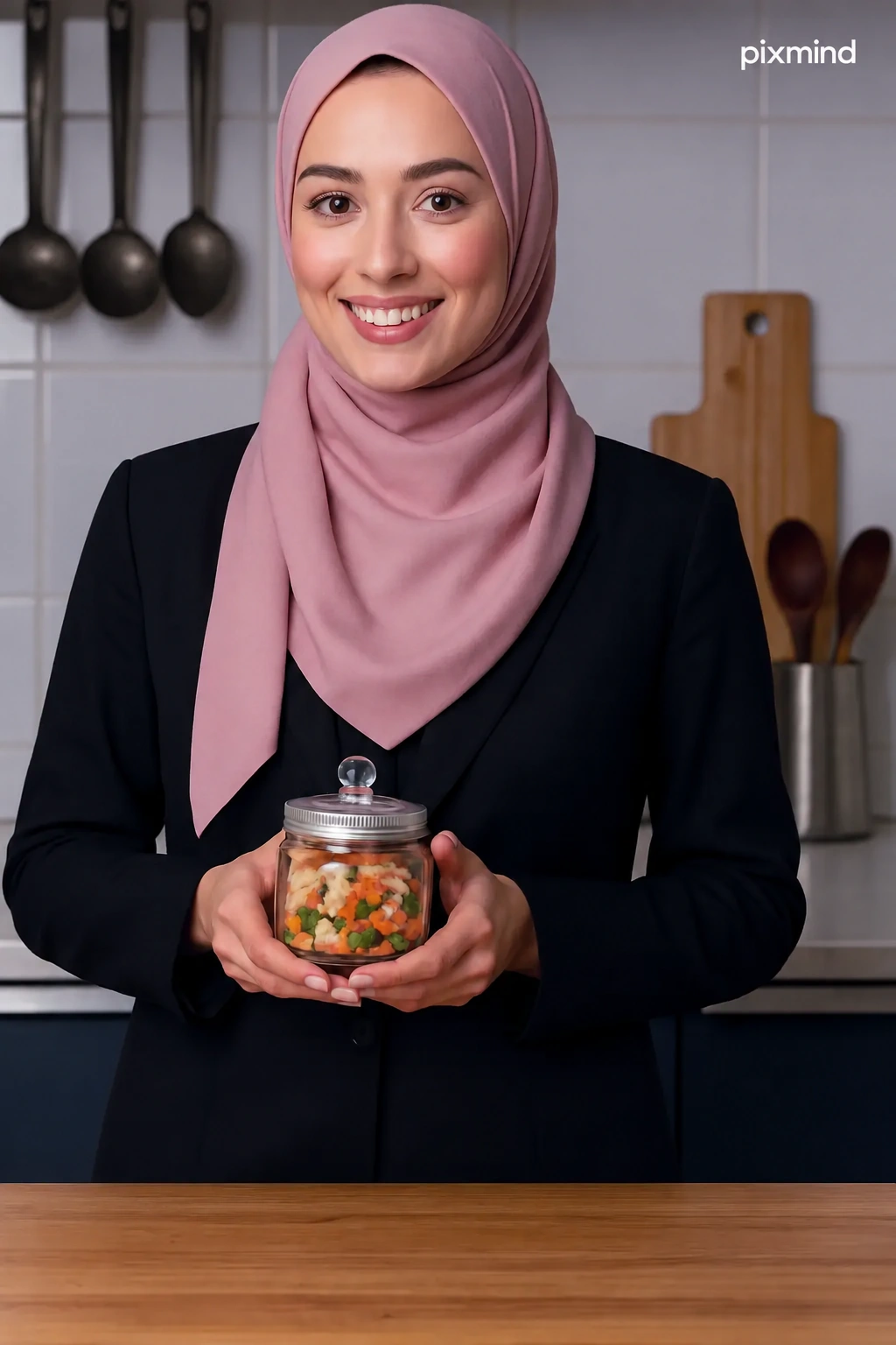 Food - Young lady