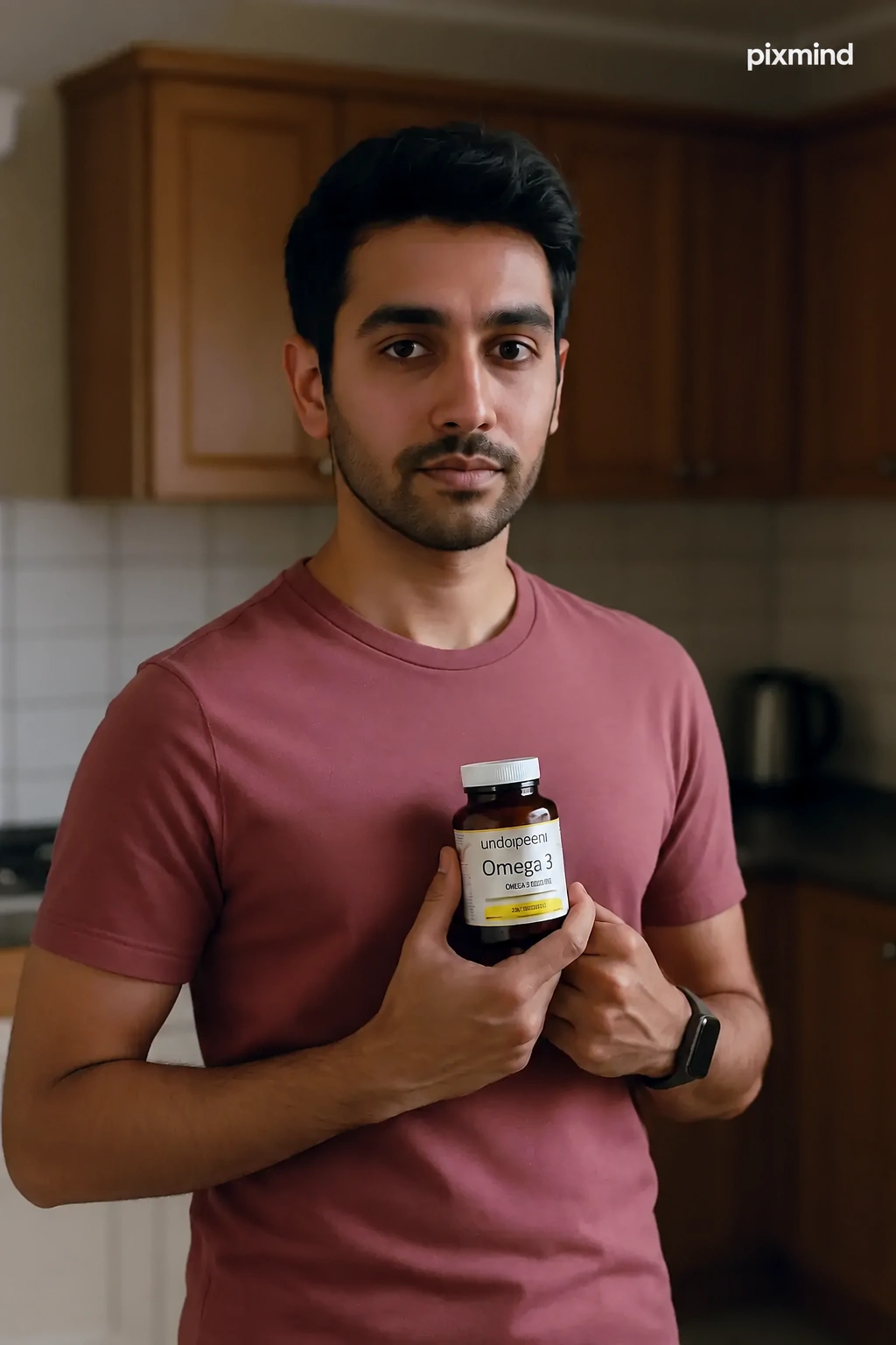 Vitamins & Supplements - Young man