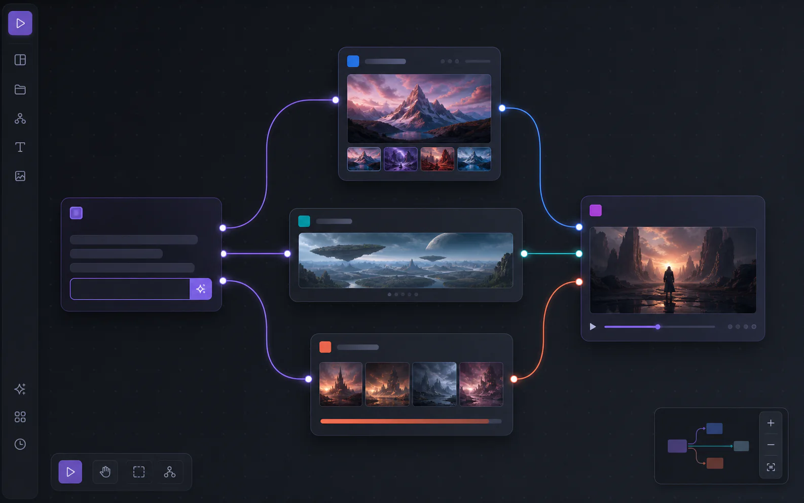 PixMind AI Infinite Canvas 指南:搭建首个 AI 工作流