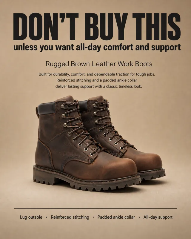 "Don't Buy This" Ad
