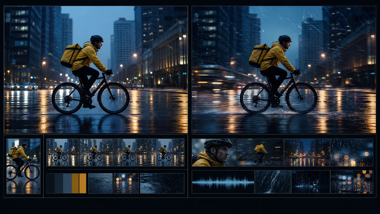 Seedance 1.5 Pro 1.5 到 2.0 对照 制作示意图